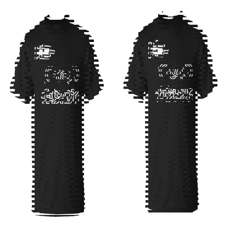 ´・W・`『チュウシャコワイ』 注射怖い 顔文字【変なtシャツ屋さん】面白 ポップ デザイン Tシャツ